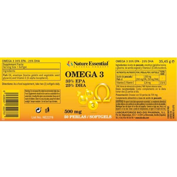alt="Omega-3 500 mg Nature Essential
